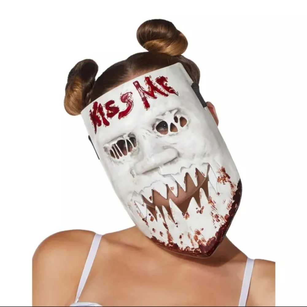 Kiss Me - Purge Halloween Mask - Election Year